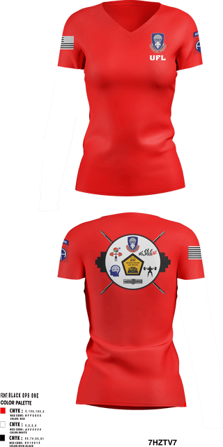 Womens Short Sleeve Vneck Shirt, 82nd ADSB H2F, Army, Teamtime, Team time, sublimation, custom sports apparel, team uniforms, spirit wear, spiritwear, sports uniforms, custom shirts, team store, custom team store, fundraiser sports, apparel fundraiser