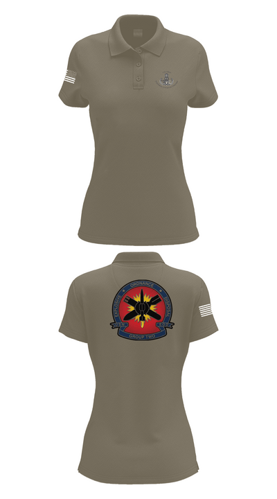EODMU 2 47598810 Women's Short Sleeve Performance Polo  - 71