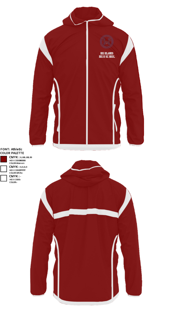 Windbreaker, Highlands High School, Spirit Store, Teamtime, Team time, sublimation, custom sports apparel, team uniforms, spirit wear, spiritwear, sports uniforms, custom shirts, team store, custom team store, fundraiser sports, apparel fundraiser