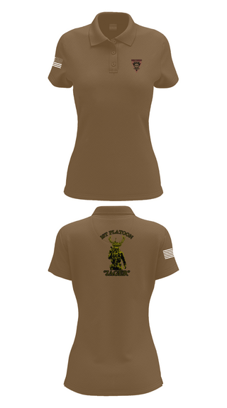 Womens Short Sleeve Performance Polo, MFRC, Army, Teamtime, Team time, sublimation, custom sports apparel, team uniforms, spirit wear, spiritwear, sports uniforms, custom shirts, team store, custom team store, fundraiser sports, apparel fundraiser
