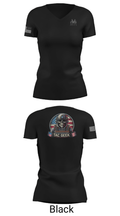Marina Police Department 65171841 Women's Short Sleeve V-neck Shirt - 27