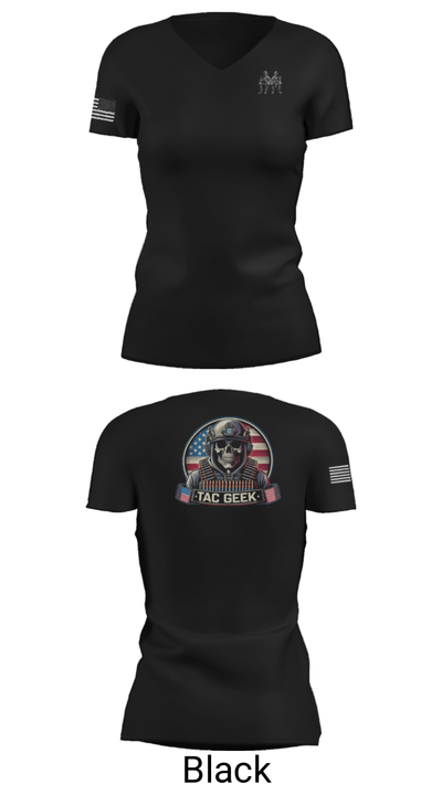 Marina Police Department 65171841 Women's Short Sleeve V-neck Shirt - 27