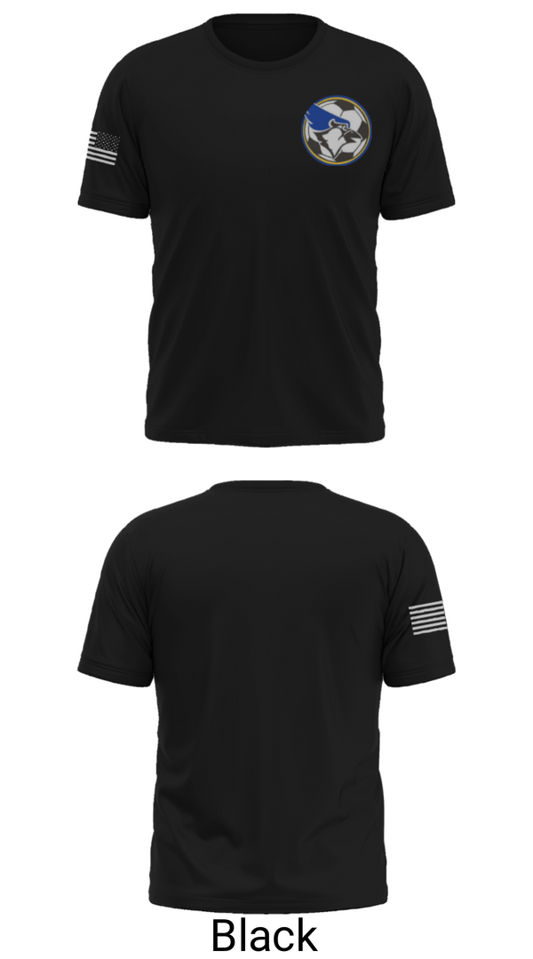 Short Sleeve Performance Shirt, waseca bluejays, Men's Soccer, Teamtime, Team time, sublimation, custom sports apparel, team uniforms, spirit wear, spiritwear, sports uniforms, custom shirts, team store, custom team store, fundraiser sports, apparel fundraiser