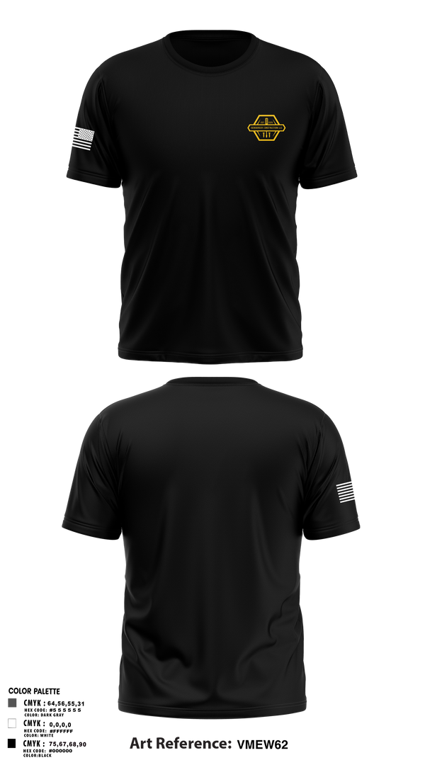Short Sleeve Performance Shirt, Isenbarger Construction LLC, , Teamtime, Team time, sublimation, custom sports apparel, team uniforms, spirit wear, spiritwear, sports uniforms, custom shirts, team store, custom team store, fundraiser sports, apparel fundraiser