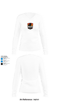 Mi Burn Women's Long Sleeve V-neck Shirt - 15