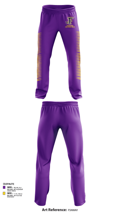 Franklinton High School Soccer 44228857 Sweatpants - 128