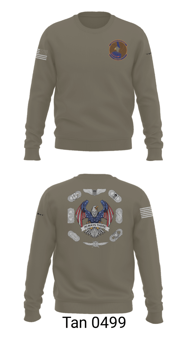 Crew Neck Sweatshirt, 22nd OSS, Air Force, Teamtime, Team time, sublimation, custom sports apparel, team uniforms, spirit wear, spiritwear, sports uniforms, custom shirts, team store, custom team store, fundraiser sports, apparel fundraiser
