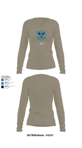 衛生 94122789 Women's Long Sleeve V-neck Shirt - 62