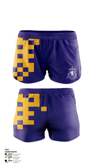 Womens Soccer Shorts, Lions, Spirit Store, Teamtime, Team time, sublimation, custom sports apparel, team uniforms, spirit wear, spiritwear, sports uniforms, custom shirts, team store, custom team store, fundraiser sports, apparel fundraiser
