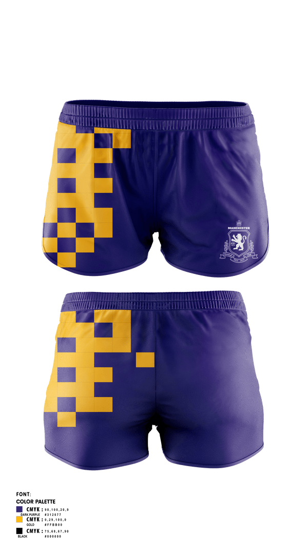 Womens Soccer Shorts, Lions, Spirit Store, Teamtime, Team time, sublimation, custom sports apparel, team uniforms, spirit wear, spiritwear, sports uniforms, custom shirts, team store, custom team store, fundraiser sports, apparel fundraiser