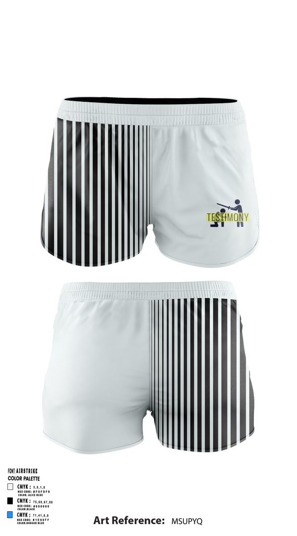 Womens Shorts, Testimony Fitness, , Teamtime, Team time, sublimation, custom sports apparel, team uniforms, spirit wear, spiritwear, sports uniforms, custom shirts, team store, custom team store, fundraiser sports, apparel fundraiser