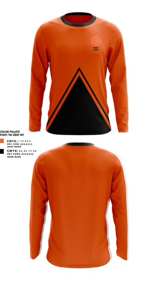 Long Sleeve Performance Shirt, Meek High School Band, Spirit Store, Teamtime, Team time, sublimation, custom sports apparel, team uniforms, spirit wear, spiritwear, sports uniforms, custom shirts, team store, custom team store, fundraiser sports, apparel fundraiser