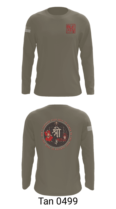 Blexen69 70949360 Long Sleeve Performance Shirt - 66