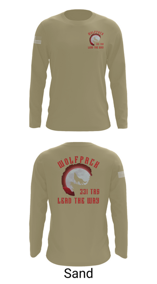 Long Sleeve Performance Shirt, 331 TRS / FLT 154 WOLFPACK, , Teamtime, Team time, sublimation, custom sports apparel, team uniforms, spirit wear, spiritwear, sports uniforms, custom shirts, team store, custom team store, fundraiser sports, apparel fundraiser