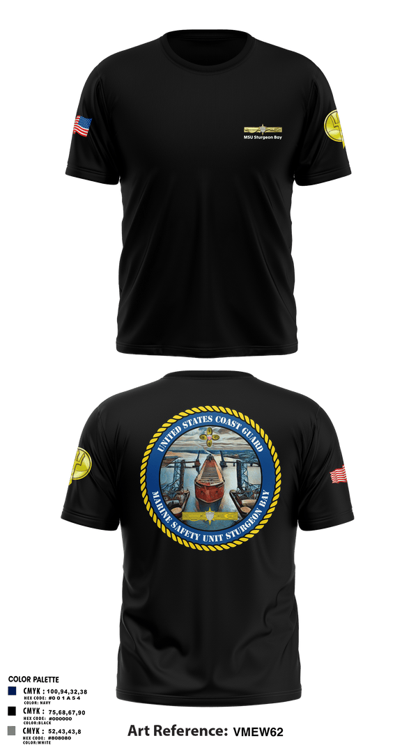Short Sleeve Performance Shirt, MSU Sturgeon Bay, Coast Guard, Teamtime, Team time, sublimation, custom sports apparel, team uniforms, spirit wear, spiritwear, sports uniforms, custom shirts, team store, custom team store, fundraiser sports, apparel fundraiser