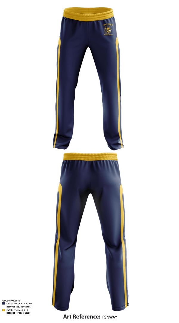 Sweatpants, Kent County High School Basketball, Men's Basketball, Teamtime, Team time, sublimation, custom sports apparel, team uniforms, spirit wear, spiritwear, sports uniforms, custom shirts, team store, custom team store, fundraiser sports, apparel fundraiser