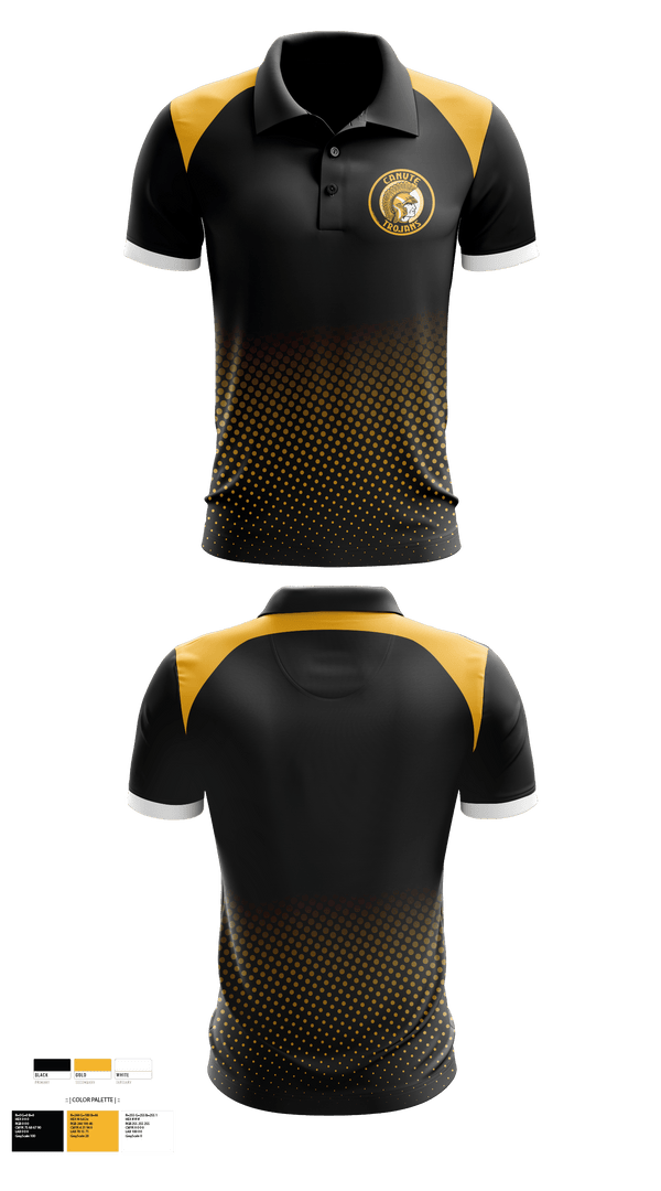 Short Sleeve Performance Polo, Canute High School Volleyball, Men's Volleyball, Teamtime, Team time, sublimation, custom sports apparel, team uniforms, spirit wear, spiritwear, sports uniforms, custom shirts, team store, custom team store, fundraiser sports, apparel fundraiser