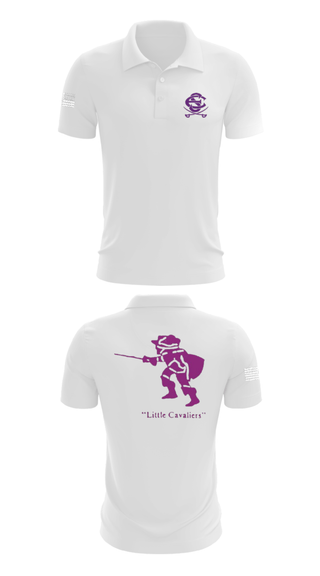 Short Sleeve Performance Polo, East Stroudsburg Cavaliers, Football, Teamtime, Team time, sublimation, custom sports apparel, team uniforms, spirit wear, spiritwear, sports uniforms, custom shirts, team store, custom team store, fundraiser sports, apparel fundraiser
