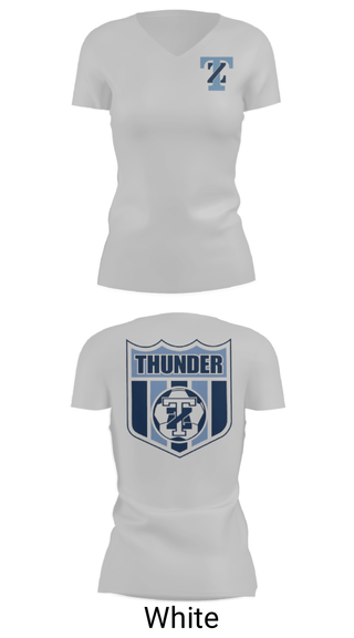 Women's Short Sleeve Vneck Shirt, Thunder, Men's Soccer, Teamtime, Team time, sublimation, custom sports apparel, team uniforms, spirit wear, spiritwear, sports uniforms, custom shirts, team store, custom team store, fundraiser sports, apparel fundraiser