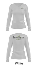 Bayou Marine Insulation, LLC 25928078 Women's Long Sleeve V-neck Shirt - 16
