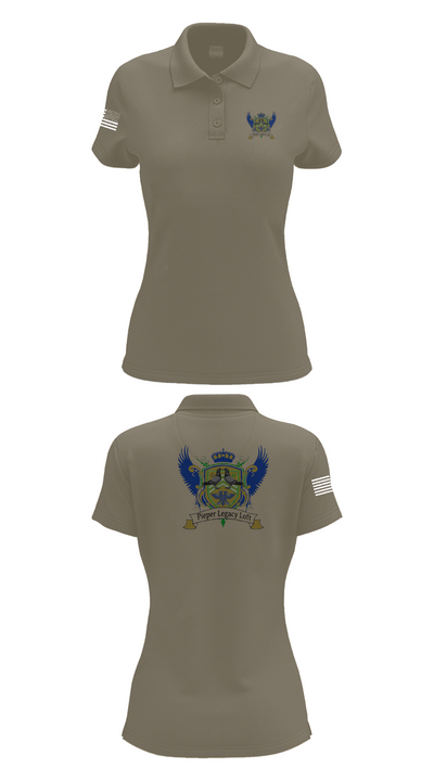 Pieper Legacy Loft 73382173 Women's Short Sleeve Performance Polo  - 34