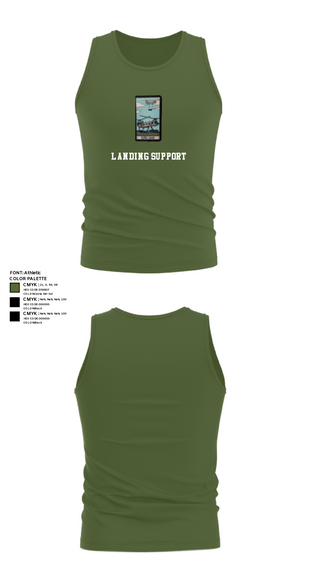 Tank Top, Landing Support, Marines, Teamtime, Team time, sublimation, custom sports apparel, team uniforms, spirit wear, spiritwear, sports uniforms, custom shirts, team store, custom team store, fundraiser sports, apparel fundraiser