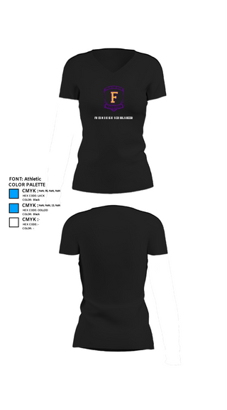 Womens Short Sleeve Vneck Shirt, Fresno High School Soccer, Men's Soccer, Teamtime, Team time, sublimation, custom sports apparel, team uniforms, spirit wear, spiritwear, sports uniforms, custom shirts, team store, custom team store, fundraiser sports, apparel fundraiser