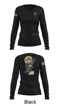 3/7 54731688 Women's Long Sleeve V-neck Shirt - 37