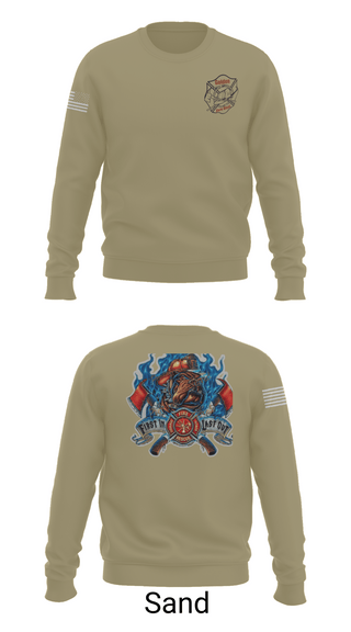 Crew Neck Sweatshirt, Golden Fire Dept., , Teamtime, Team time, sublimation, custom sports apparel, team uniforms, spirit wear, spiritwear, sports uniforms, custom shirts, team store, custom team store, fundraiser sports, apparel fundraiser