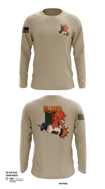 Hellraiser 15365776 Long Sleeve Performance Shirt 103