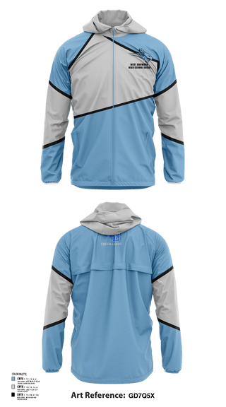 Windbreaker, West Broward High School Cheer, Cheer, Teamtime, Team time, sublimation, custom sports apparel, team uniforms, spirit wear, spiritwear, sports uniforms, custom shirts, team store, custom team store, fundraiser sports, apparel fundraiser