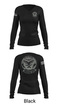 Iron Eagle Shadow Ops 36394126 Women's Long Sleeve V-neck Shirt - 37