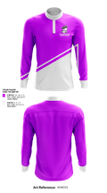 Ticonderoga Senior High School 43455498 Quarter Zip Jacket - 1