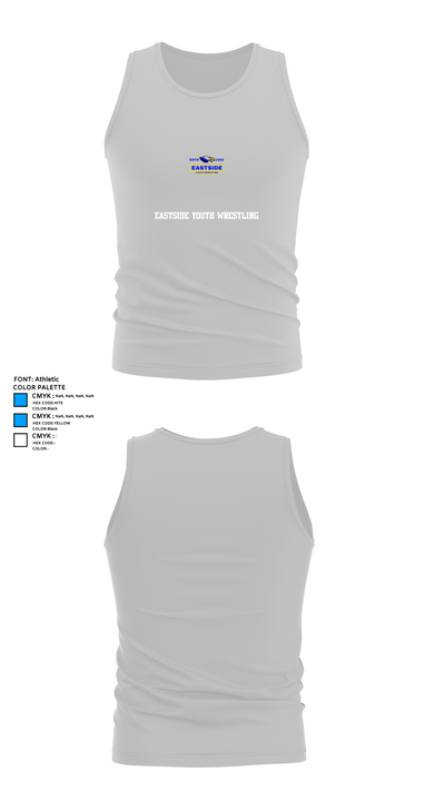 Eastside Youth Wrestling 9156231 Tank Top - 13