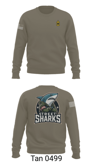 Crew Neck Sweatshirt, Pearl City Army Recruiting Station, Army, Teamtime, Team time, sublimation, custom sports apparel, team uniforms, spirit wear, spiritwear, sports uniforms, custom shirts, team store, custom team store, fundraiser sports, apparel fundraiser