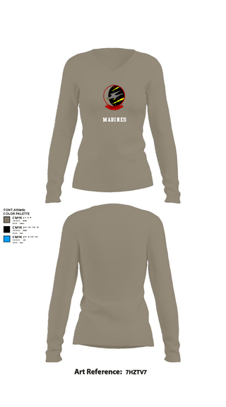 Women's Long Sleeve Vneck Shirt, VMMT-204, , Teamtime, Team time, sublimation, custom sports apparel, team uniforms, spirit wear, spiritwear, sports uniforms, custom shirts, team store, custom team store, fundraiser sports, apparel fundraiser