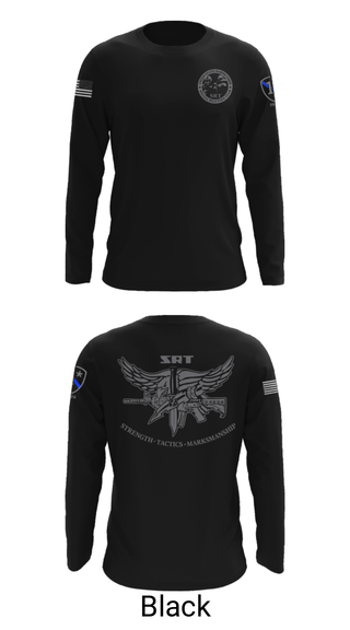 Long Sleeve Performance Shirt, Special Reaction Team, Marines, Teamtime, Team time, sublimation, custom sports apparel, team uniforms, spirit wear, spiritwear, sports uniforms, custom shirts, team store, custom team store, fundraiser sports, apparel fundraiser