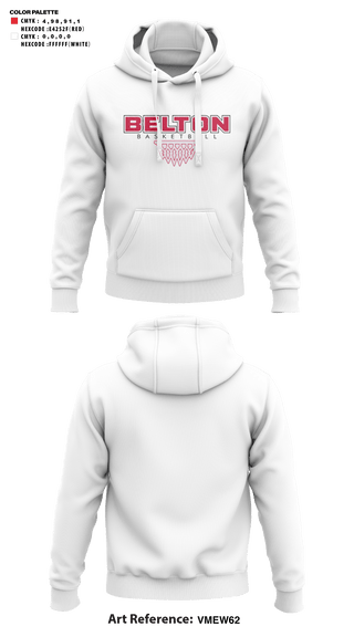 Hoodie, Belton High School Basketball, Women's Basketball, Teamtime, Team time, sublimation, custom sports apparel, team uniforms, spirit wear, spiritwear, sports uniforms, custom shirts, team store, custom team store, fundraiser sports, apparel fundraiser
