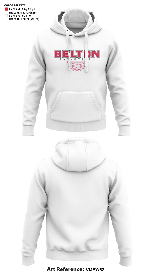 Hoodie, Belton High School Basketball, Women's Basketball, Teamtime, Team time, sublimation, custom sports apparel, team uniforms, spirit wear, spiritwear, sports uniforms, custom shirts, team store, custom team store, fundraiser sports, apparel fundraiser