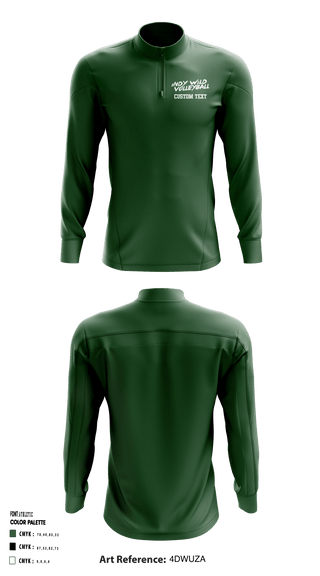 Quarter Zip Jacket, Indy Wild Volleyball, Women's Volleyball, Teamtime, Team time, sublimation, custom sports apparel, team uniforms, spirit wear, spiritwear, sports uniforms, custom shirts, team store, custom team store, fundraiser sports, apparel fundraiser