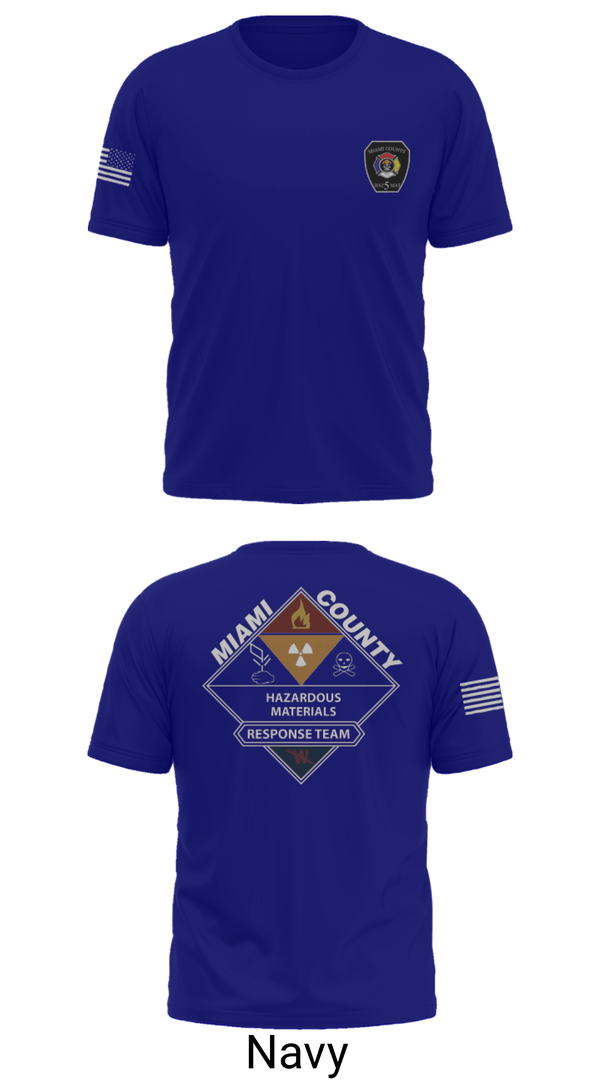 Old School Cotton Feel Shirt, Miami County Hazmat, , Teamtime, Team time, sublimation, custom sports apparel, team uniforms, spirit wear, spiritwear, sports uniforms, custom shirts, team store, custom team store, fundraiser sports, apparel fundraiser