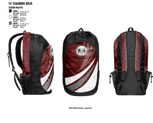 Gear Bag, Faith Academy Cross Country, Cross Country, Teamtime, Team time, sublimation, custom sports apparel, team uniforms, spirit wear, spiritwear, sports uniforms, custom shirts, team store, custom team store, fundraiser sports, apparel fundraiser