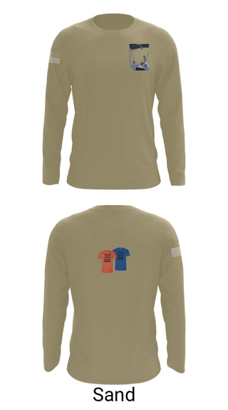Long Sleeve Performance Shirt, 53 weg, Air Force, Teamtime, Team time, sublimation, custom sports apparel, team uniforms, spirit wear, spiritwear, sports uniforms, custom shirts, team store, custom team store, fundraiser sports, apparel fundraiser