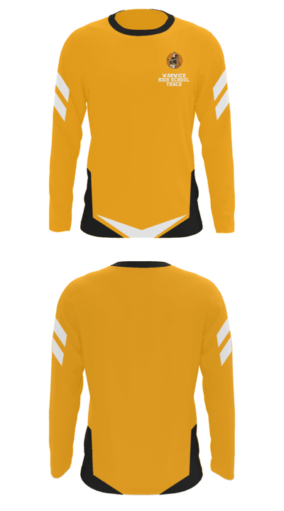 Warwick Warriors 76284872 Long Sleeve Performance Shirt - 33