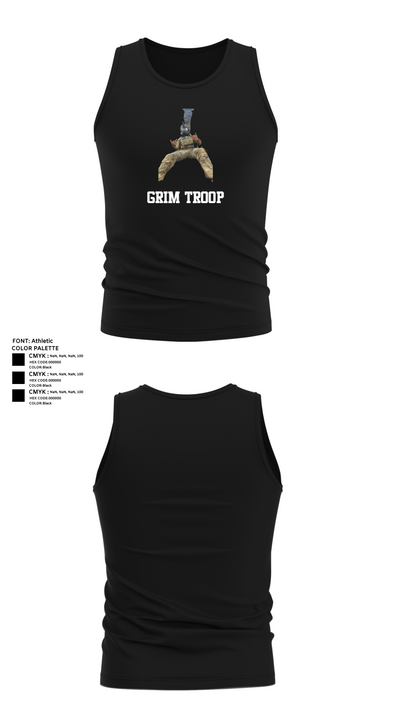 Grim Troop 61547522 Tank Top - 39