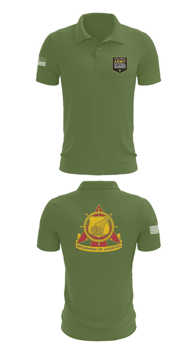 SOUTH CAROLINA ARMY NATIONAL GUARD 14160186 Short Sleeve Performance Polo - 45