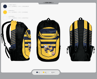 Gear Bag, Wynne Yellowjackets, Men's Basketball, Teamtime, Team time, sublimation, custom sports apparel, team uniforms, spirit wear, spiritwear, sports uniforms, custom shirts, team store, custom team store, fundraiser sports, apparel fundraiser