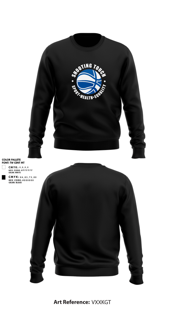 Crew Neck Sweatshirt, Shooting Touch Boston Basketball, Women's Basketball, Teamtime, Team time, sublimation, custom sports apparel, team uniforms, spirit wear, spiritwear, sports uniforms, custom shirts, team store, custom team store, fundraiser sports, apparel fundraiser
