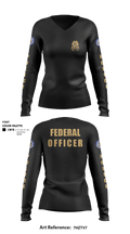 BIA POLICE 11444917 Women's Long Sleeve V-neck Shirt - 5