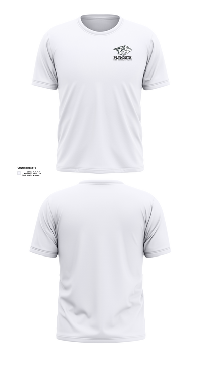 Plymouth Bowling 52990281 Short Sleeve Performance Shirt - 45